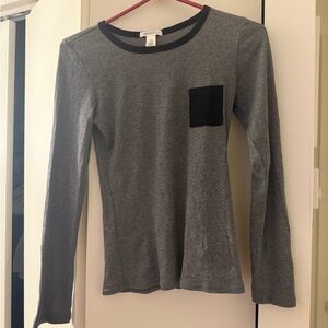 Bozzolo Charcoal Top with Black Trim